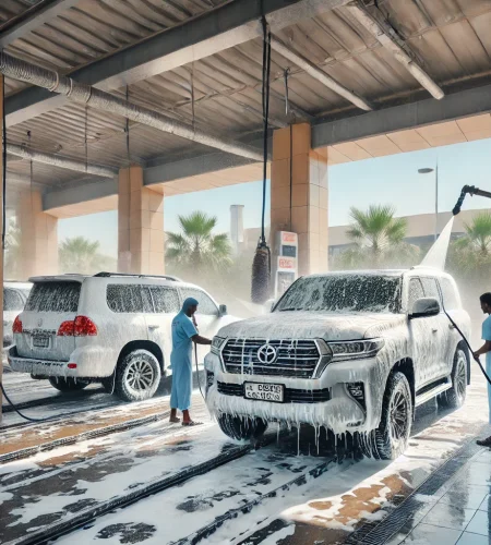 SUV car wash